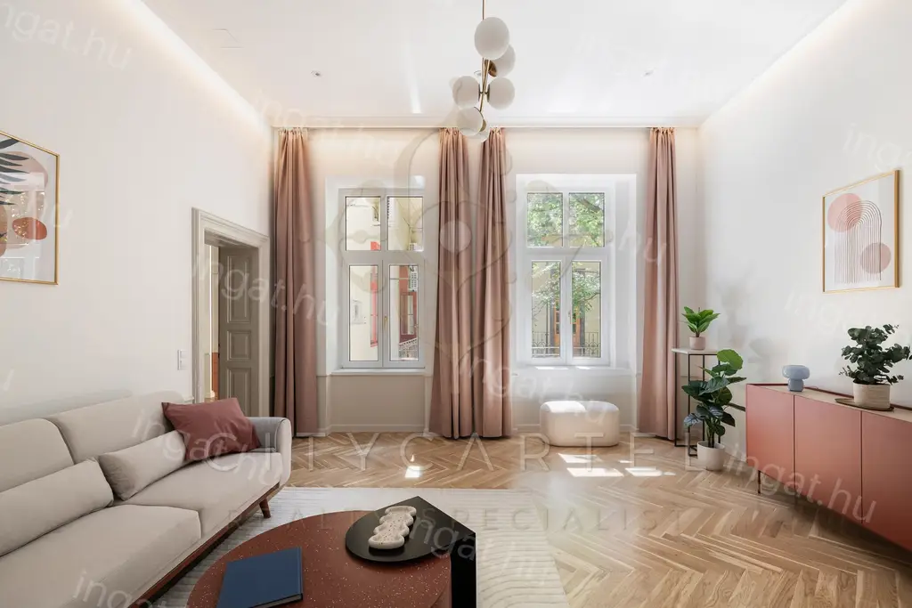 MODERN LUXUS ÉS NAGYPOLGÁRI ELEGANCIA AZ ANDRÁSSY ÚT KÖZVETLEN KÖZELÉBEN