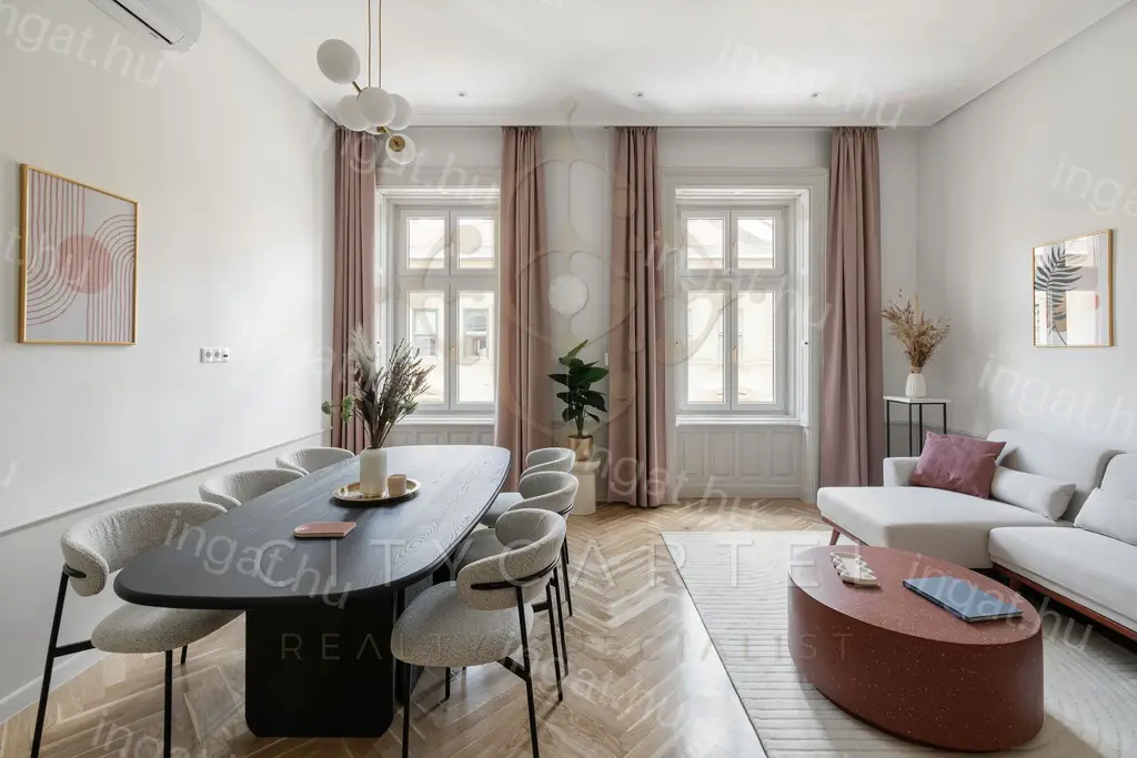 Nagypolgári hangulat, modern luxus – 65 m²-es prémium lakás az Andrássy út közelében