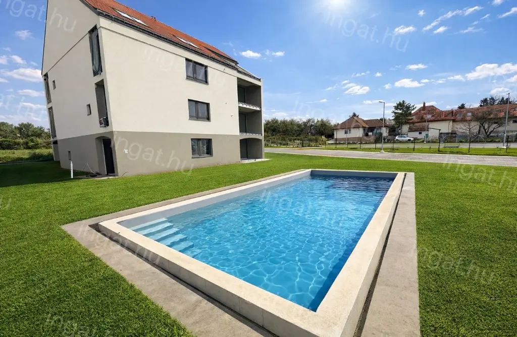 Újépítésű panorámás lakások Aszófőn, a Balatontól pár perc sétára!