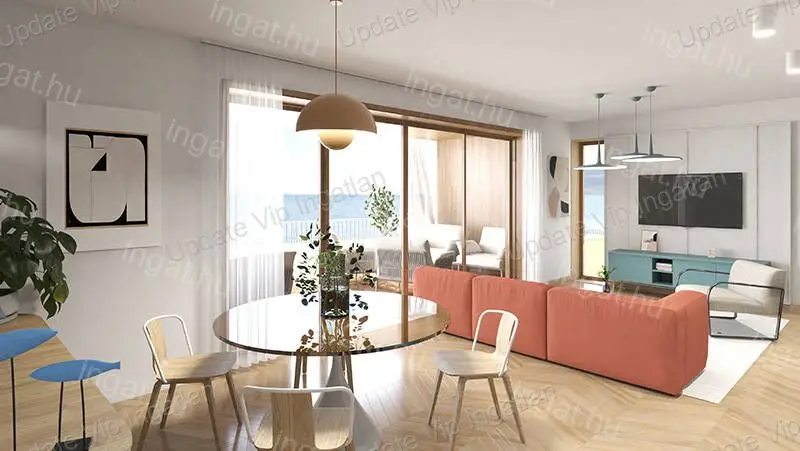 ÚJ ÉPÍTÉSŰ, BALATONI PANORÁMÁS LAKÁSOK BALATONSZEPEDEN!