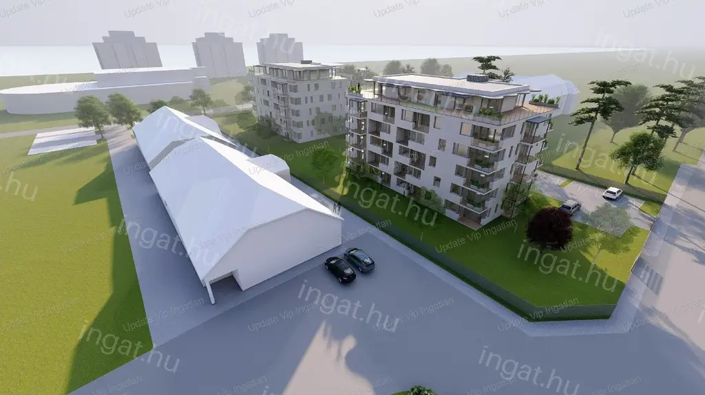 SIÓFOK ARANYPARTON, VÍZPARTI UTCÁBAN, TELEK, 2DB 42 LAKÁSOS TÁRSASHÁZ TERVEKKEL, ÉRVÉNYES ÉPÍTÉSI ENGEDÉLLYEL ELADÓ!