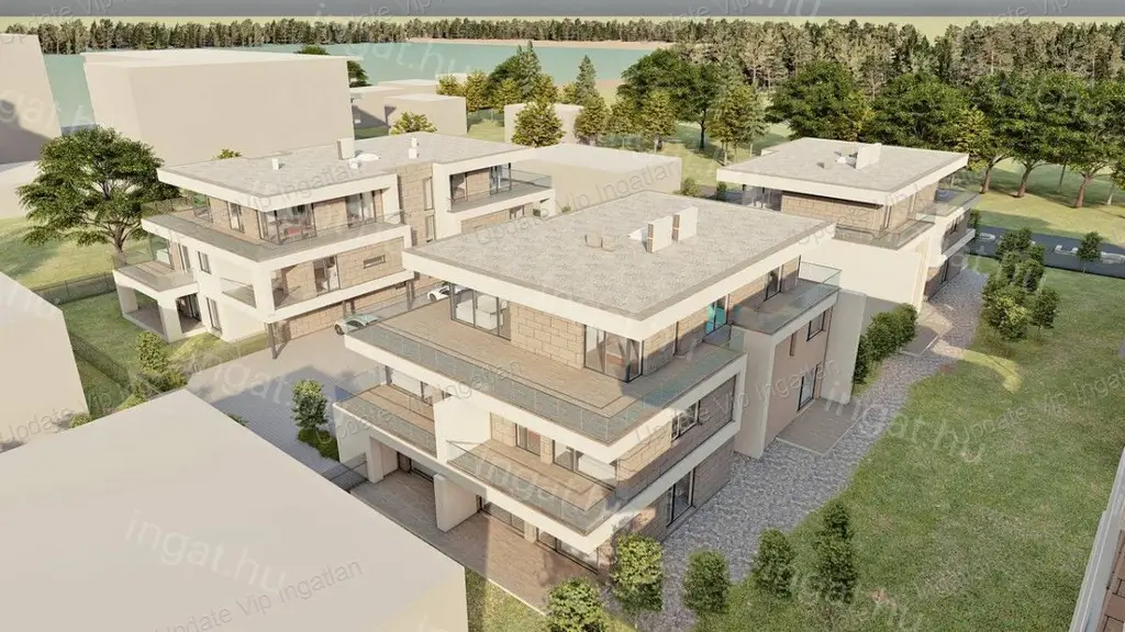 Újépítésű lakások a Balaton déli partján, Balatonlellén– modern otthonok természetközeli környezetben!