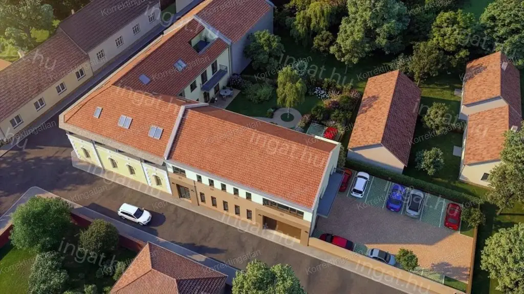 Új építésű 1. emeleti belvárosi lakás Kecskeméten