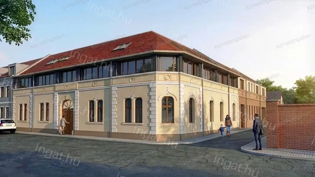 Új építésű földszinti belvárosi lakás Kecskeméten
