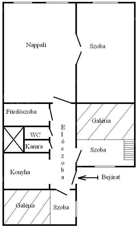 Eladó lakás Budapest Weiner Leó utca III. emelet 89m2 ref: